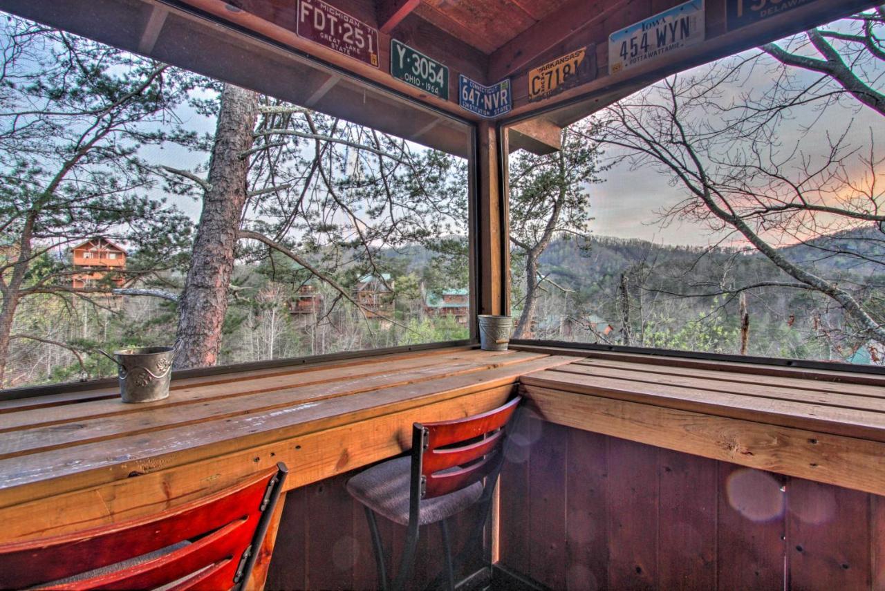 Pigeon Forge Cabin With Hot Tub And Mountain Views! Exteriér fotografie